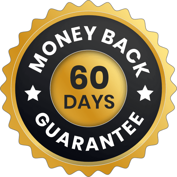 60 Money back Guarantee